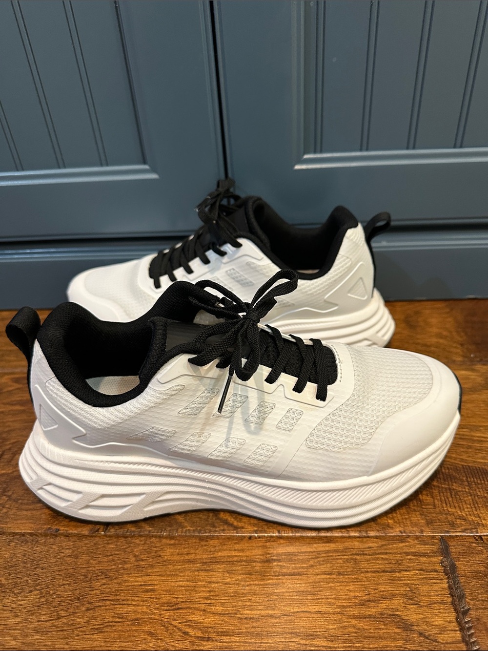 Nortiv 8 white black shoes sneakers 8.5 - Picture 4 of 7